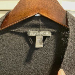 Eileen Fisher Lightweight Duster Sweater with Short Sleeves